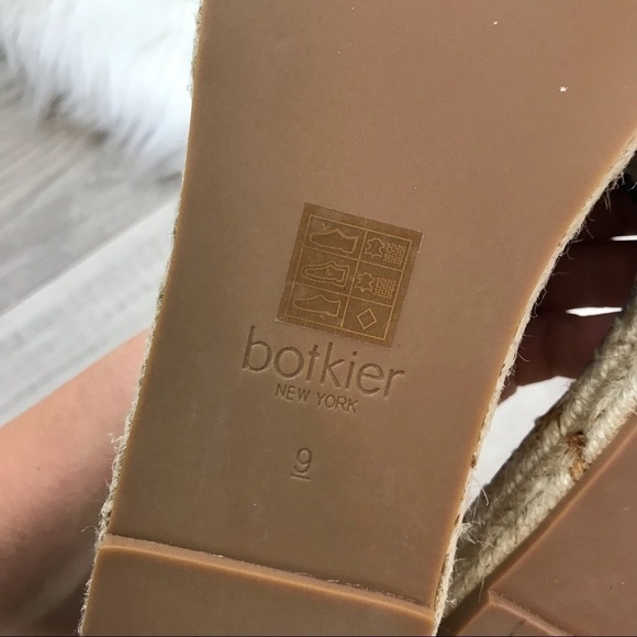 BOTKIER Blue Jenny Slide On Sandal Espadrille Size 9 - Picture 7 of 14